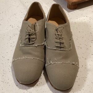 J. Crew Women’s Canvas Oxfords in Green